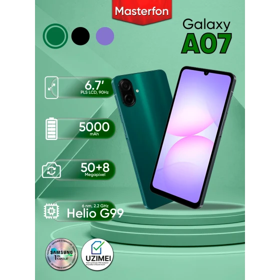 Samsung Galaxy A07 smartfoni